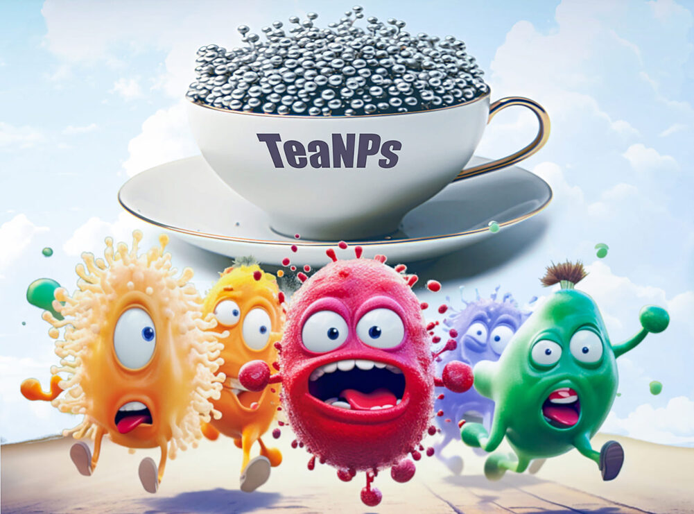 Nanocząstki srebra wytworzone z udziałem herbaty są postrachem dla mikrobów