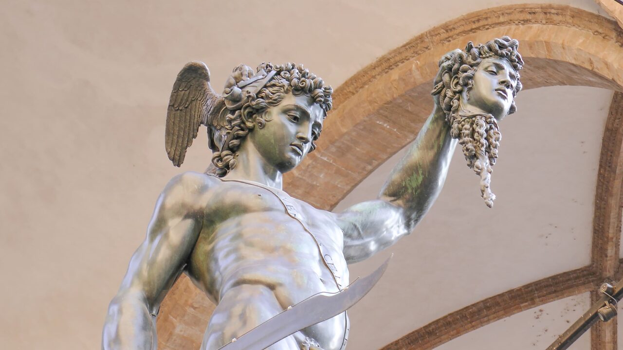 Benvenuto Cellini, Perseusz z głową Meduzy, Florencja