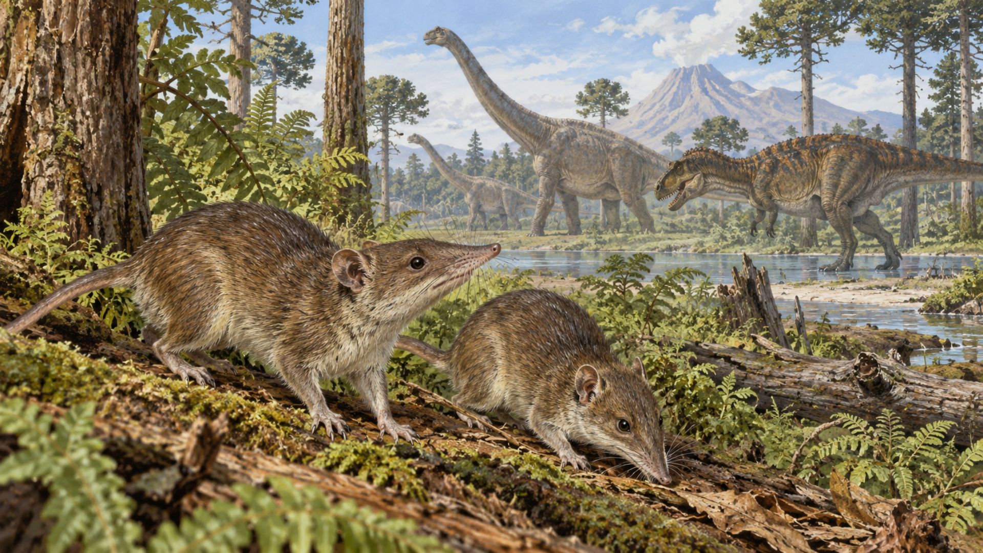 Ilustracja do artykułu: Miłość w czasach dinozaurów